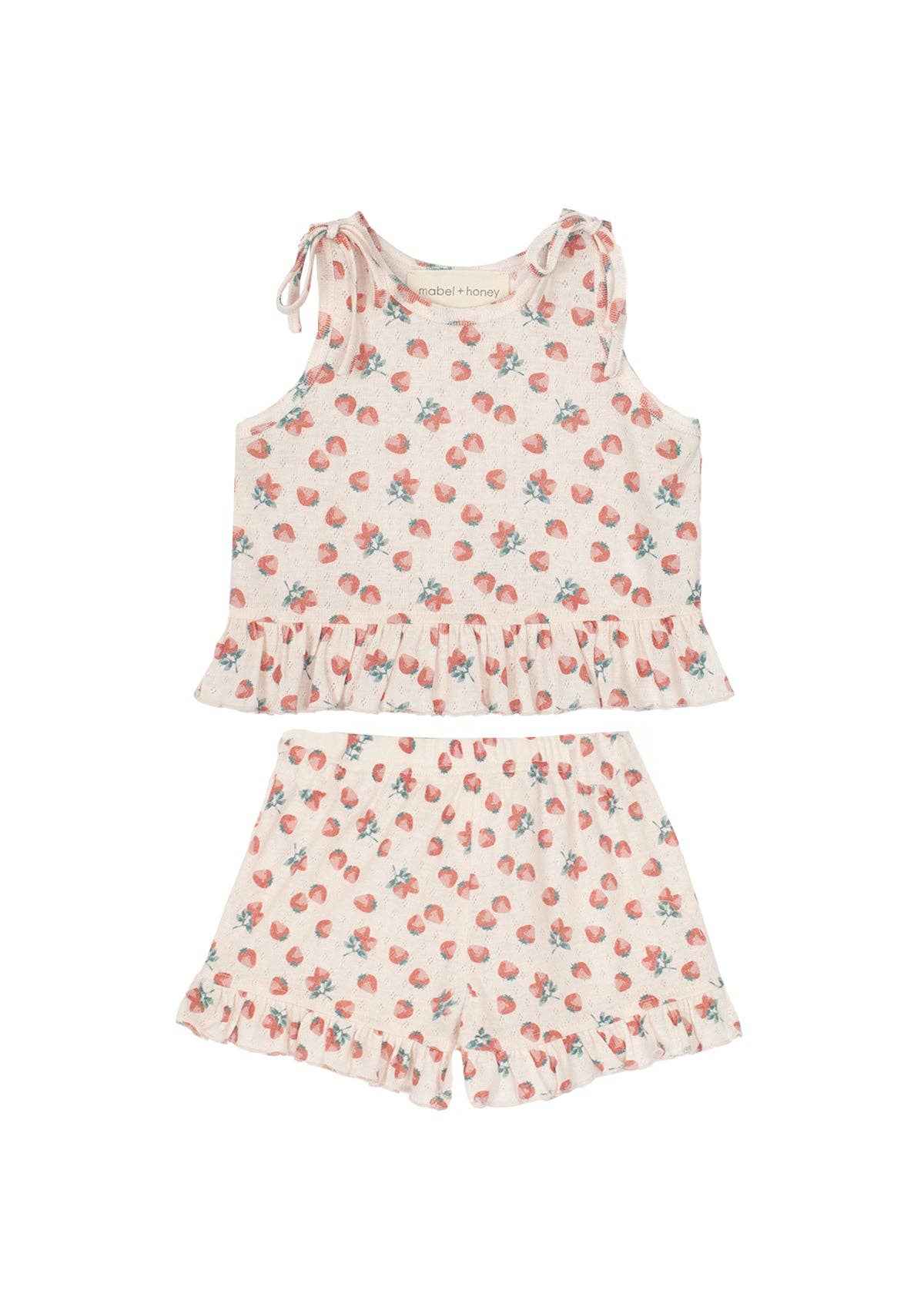 Strawberry Sweetheart Toddler Two Piece Set